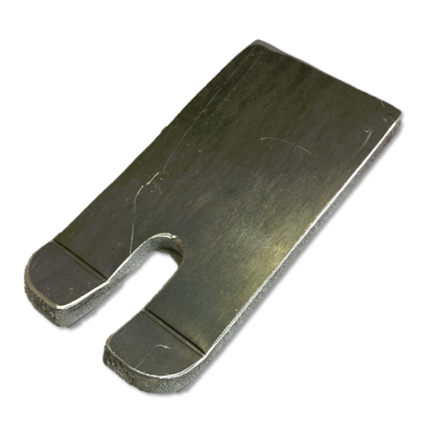 SAND LATCH PLATE; ALUMINUM