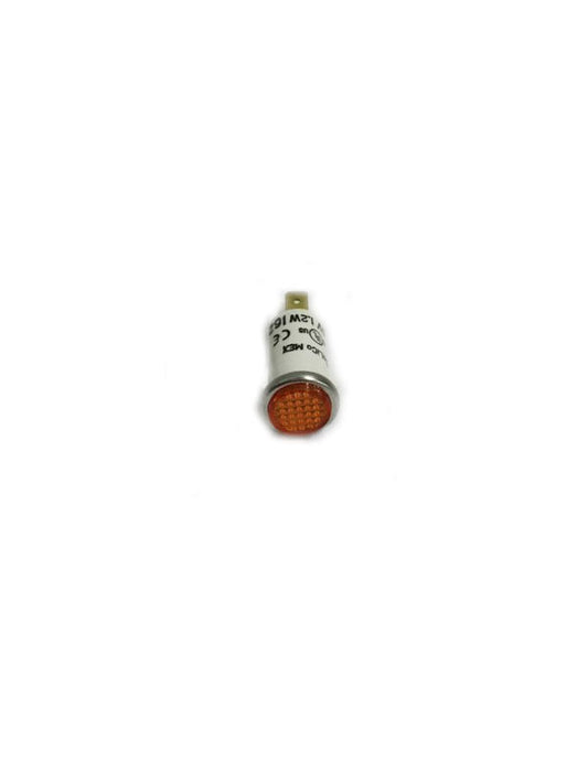 1/2" Round ID Lamp Amber