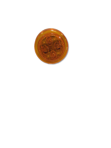 Truck-Lite 2-1/2" Round Clearance Light Yellow