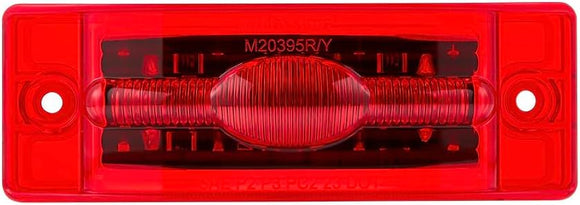 Red 2" X 6" Super Bright LED Combination Clearance Marker Light