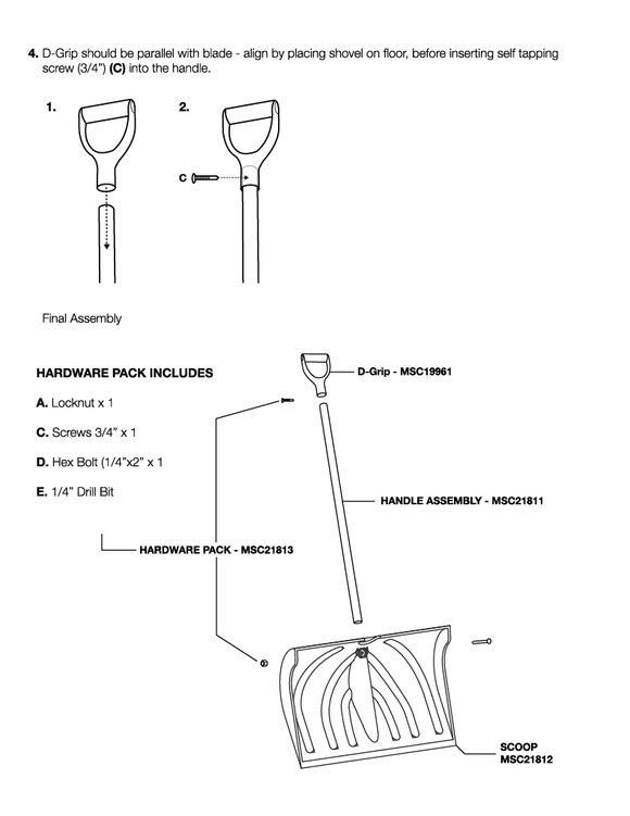 Boss Dominator Shovel