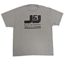 J&J Men's T-Shirt with Large Logo-4