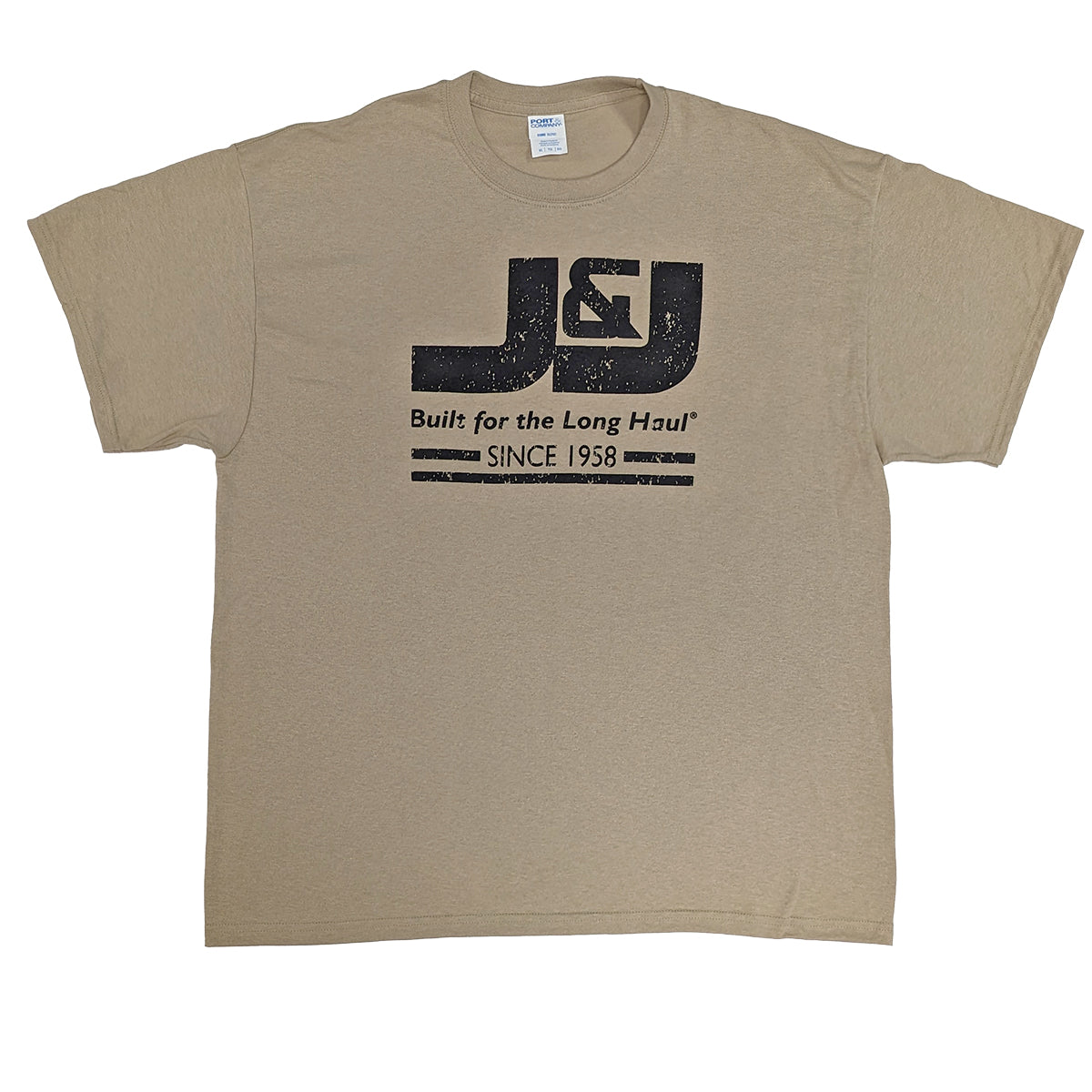 J&J Men's T-Shirt with Large Logo