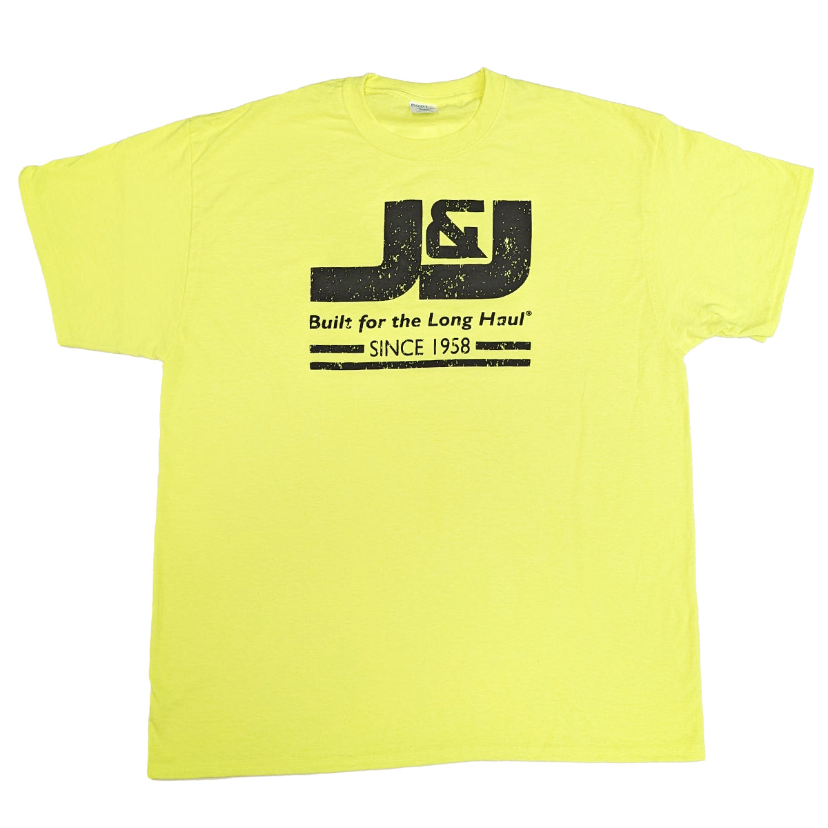 Buy yellow J&amp;J Men&#39;s T-Shirt with Large Logo