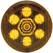 4" Amber Surface Mount Lighthead