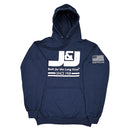 J&J Unisex Pullover Hooded Sweatshirt with Large Logo-2