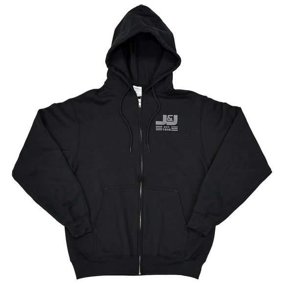 J&J Unisex Zipup Hoodie