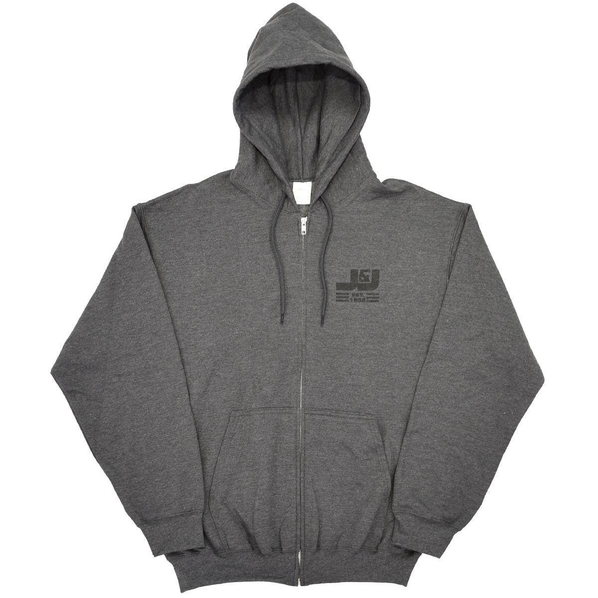 J&J Unisex Zipup Hoodie